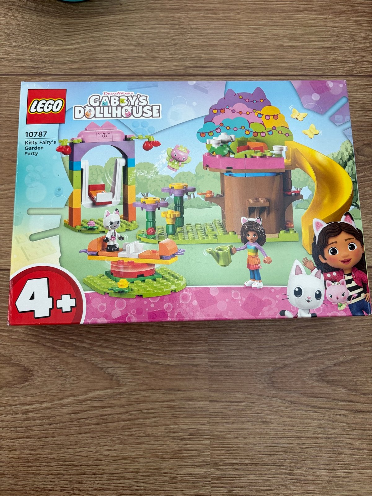 LEGO Gabby's Poppenhuis Kitty Fairy Garden (10787) COMPLEET, Ophalen, Zo goed als nieuw