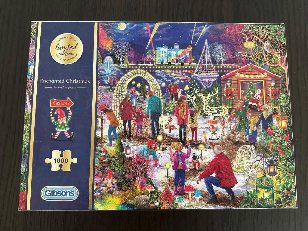 Gibsons puzzel 1000 stukjes limited, Ophalen of Verzenden, 500 t/m 1500 stukjes, Zo goed als nieuw, Legpuzzel