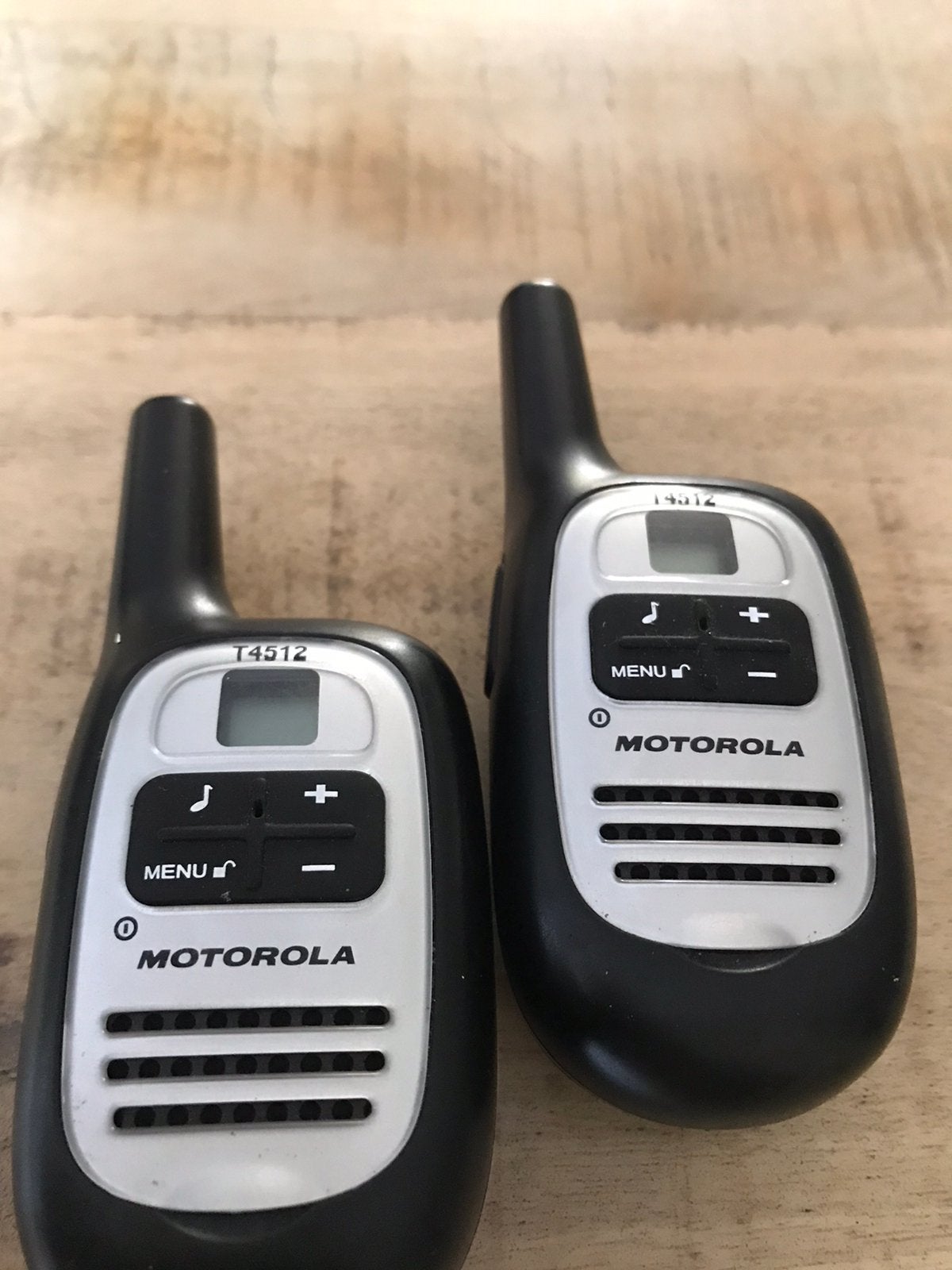 Motorola portofoons T4512 setje, Ophalen of Verzenden, Zo goed als nieuw