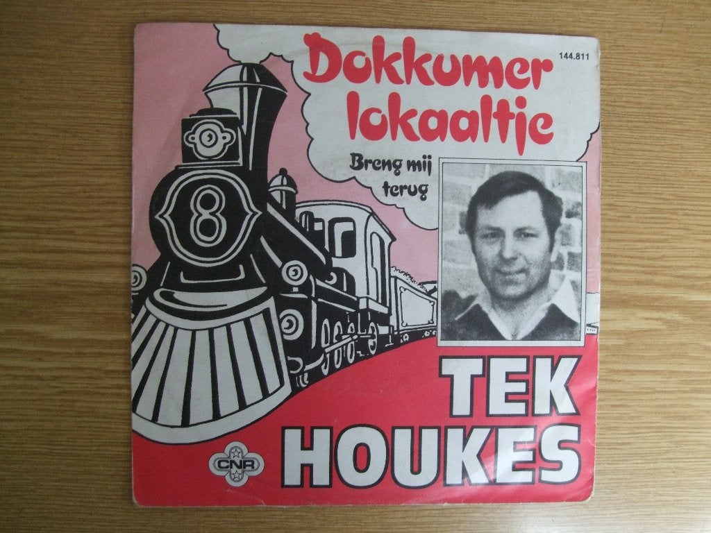 TEK HOUKES     DOKKUMER LOKAALTJE / BRENG MIJ TERUG, 7 inch, Ophalen of Verzenden, Zo goed als nieuw, Nederlandstalig