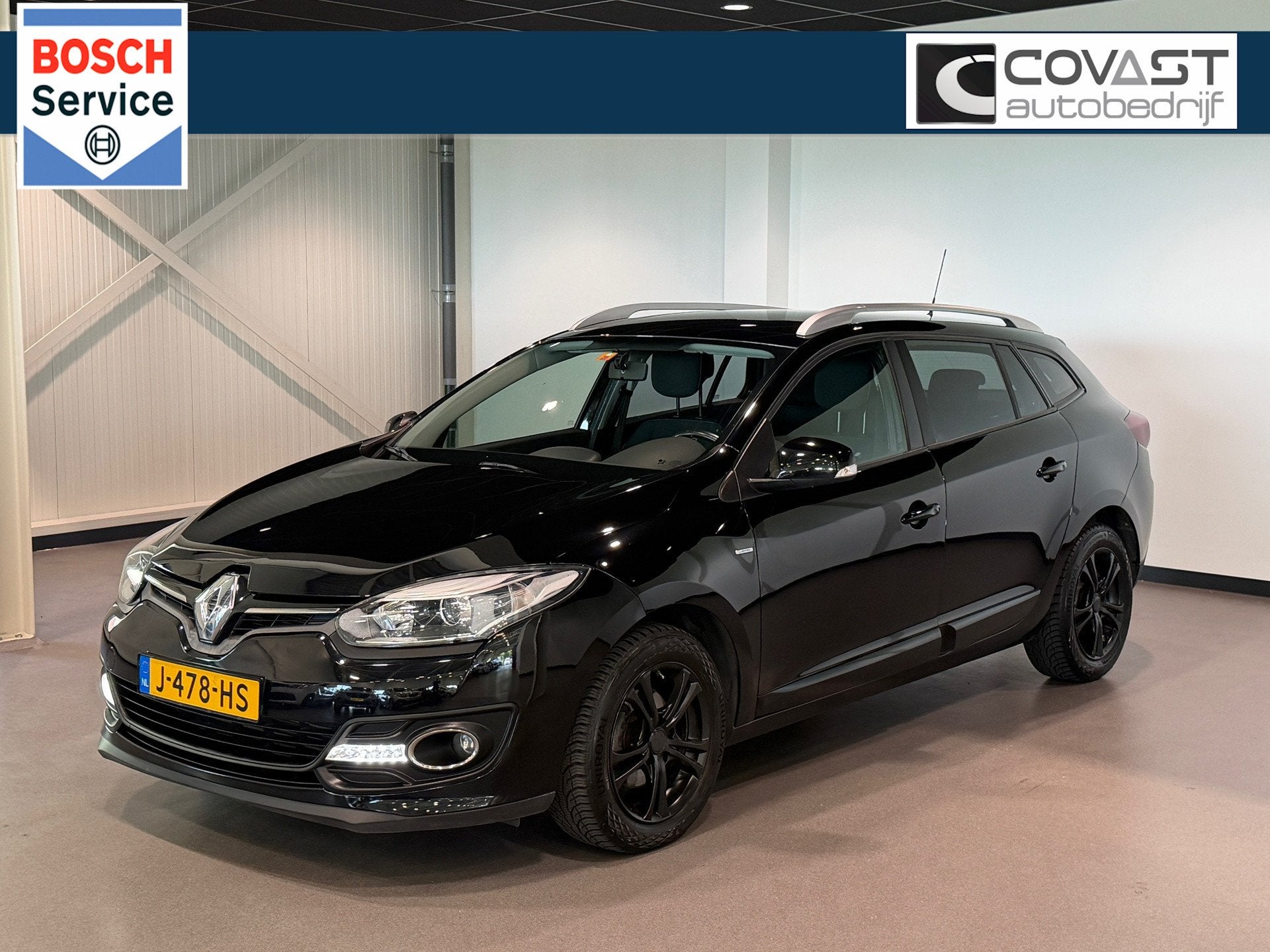 Renault Mégane Estate 1.5 dCi Limited Airco|LMV|All-seasons, Auto's, Voorwielaandrijving, Gebruikt, 4 cilinders, Zwart