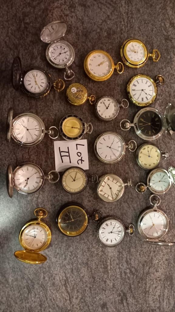 2de LOT van 20 zakhorloges in goede conditie.., Ophalen of Verzenden