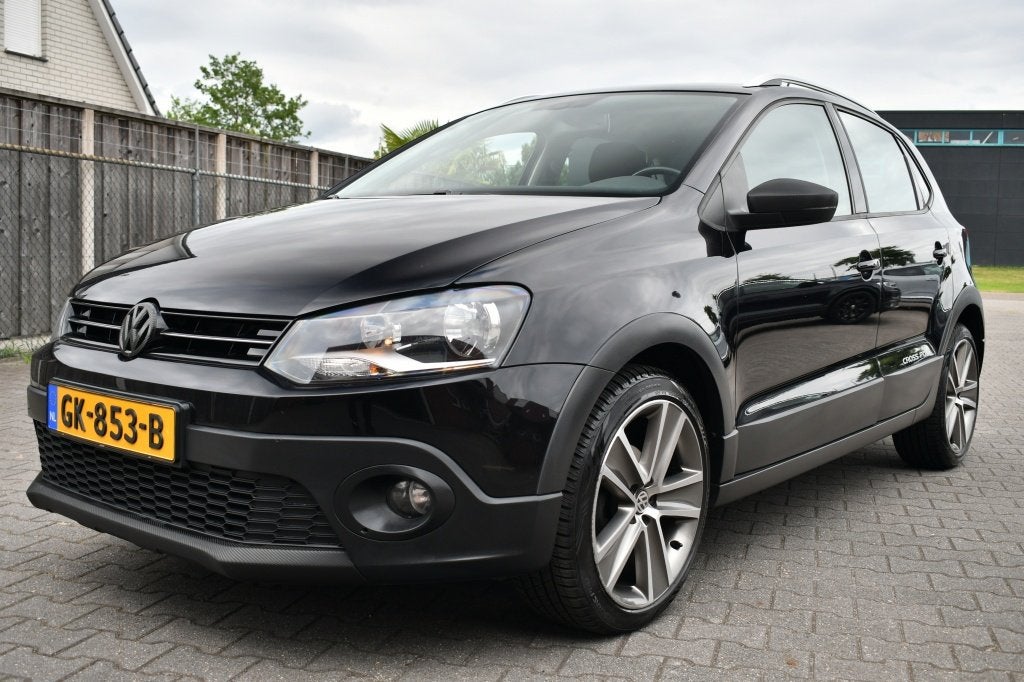 Volkswagen Polo 1.4-16V Cross Automaat DSG Clima|Carplay|Cru, Auto's, Automaat, Euro 5, Zwart, Bedrijf
