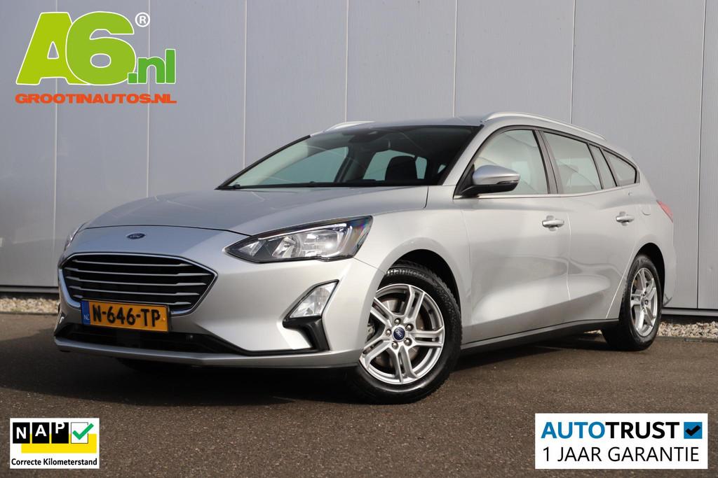 Ford Focus Wagon 1.0 EcoBoost Trend Edition Business 101PK N, Auto's, Gebruikt, Euro 6, Met garantie (alle), Origineel Nederlands