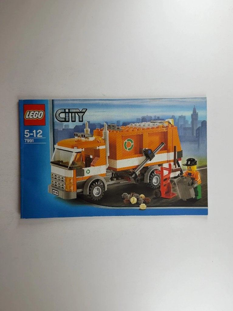 LEGO City 7991 (Instructions) for Set 7991 Recycle Truck, Kinderen en Baby's, Lego, Overige typen, Ophalen of Verzenden, City