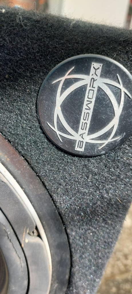 MTX Subwoofer Bassworx - Gebruikt, op te halen in Heerlen, Auto diversen, Autospeakers, Ophalen of Verzenden, Gebruikt