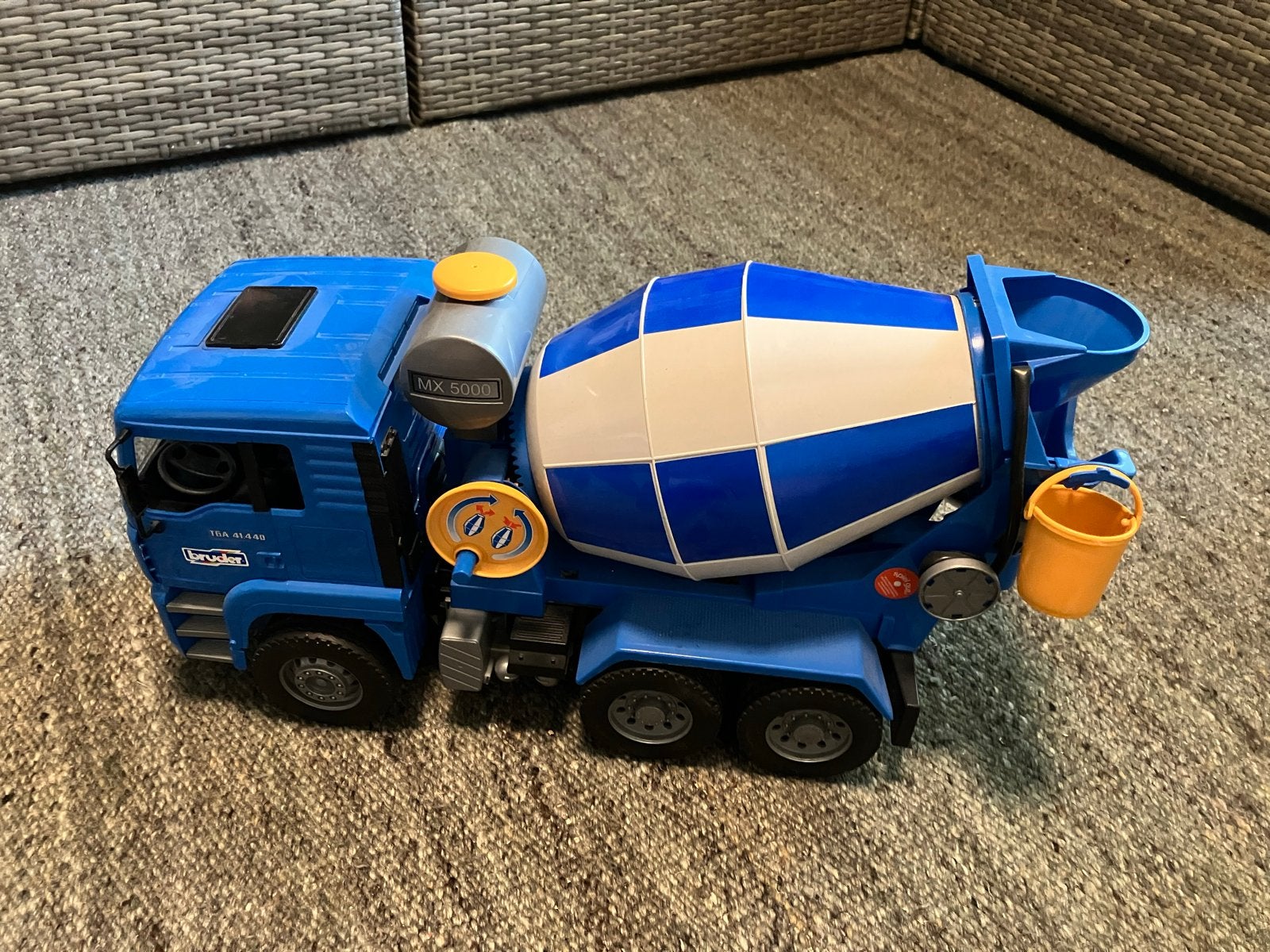 Bruder MAN Cementmixer - Speelgoed Betonmixer, Ophalen of Verzenden, Gebruikt