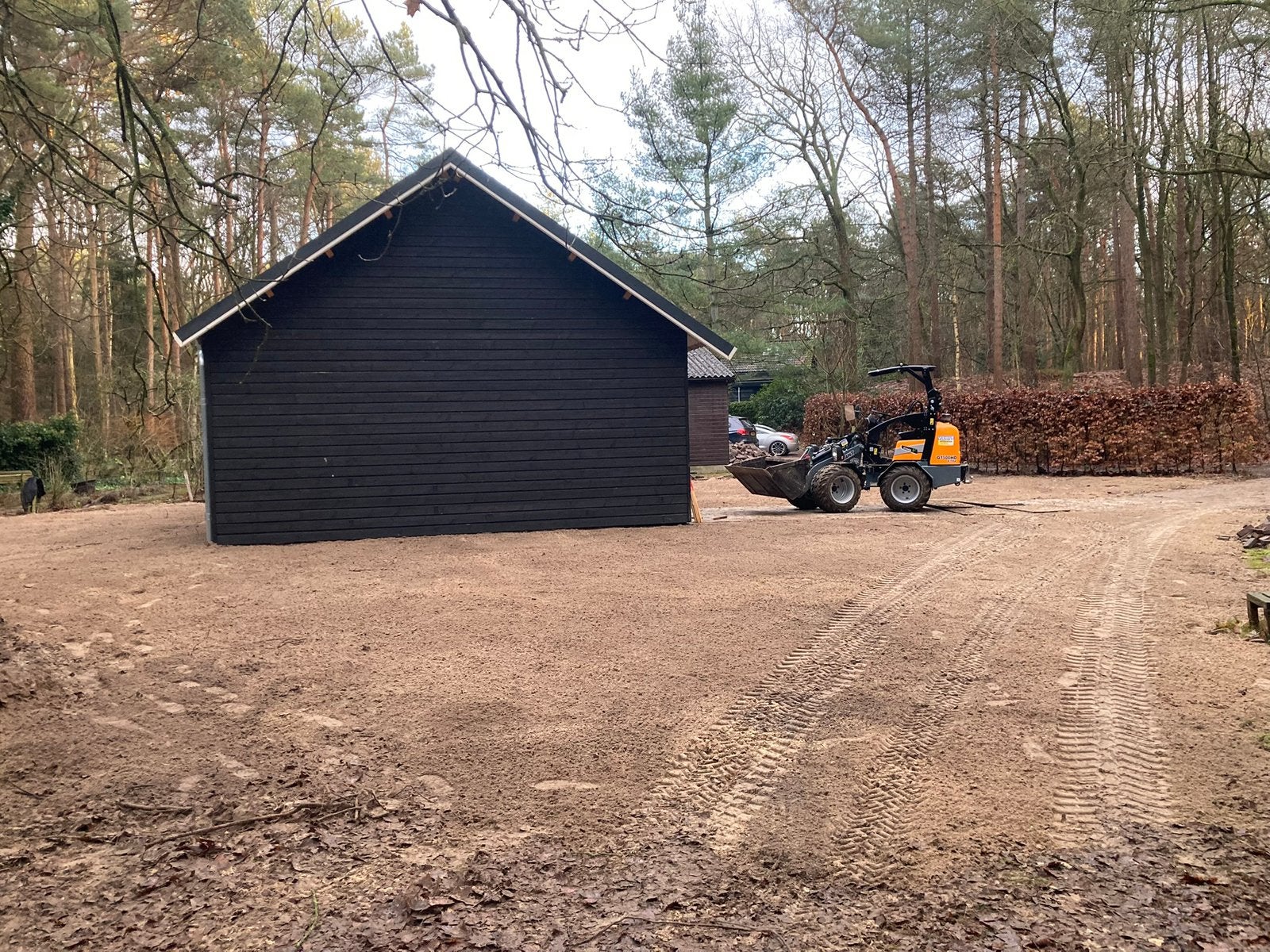 Giant 1500 met machinist te huur, Ophalen