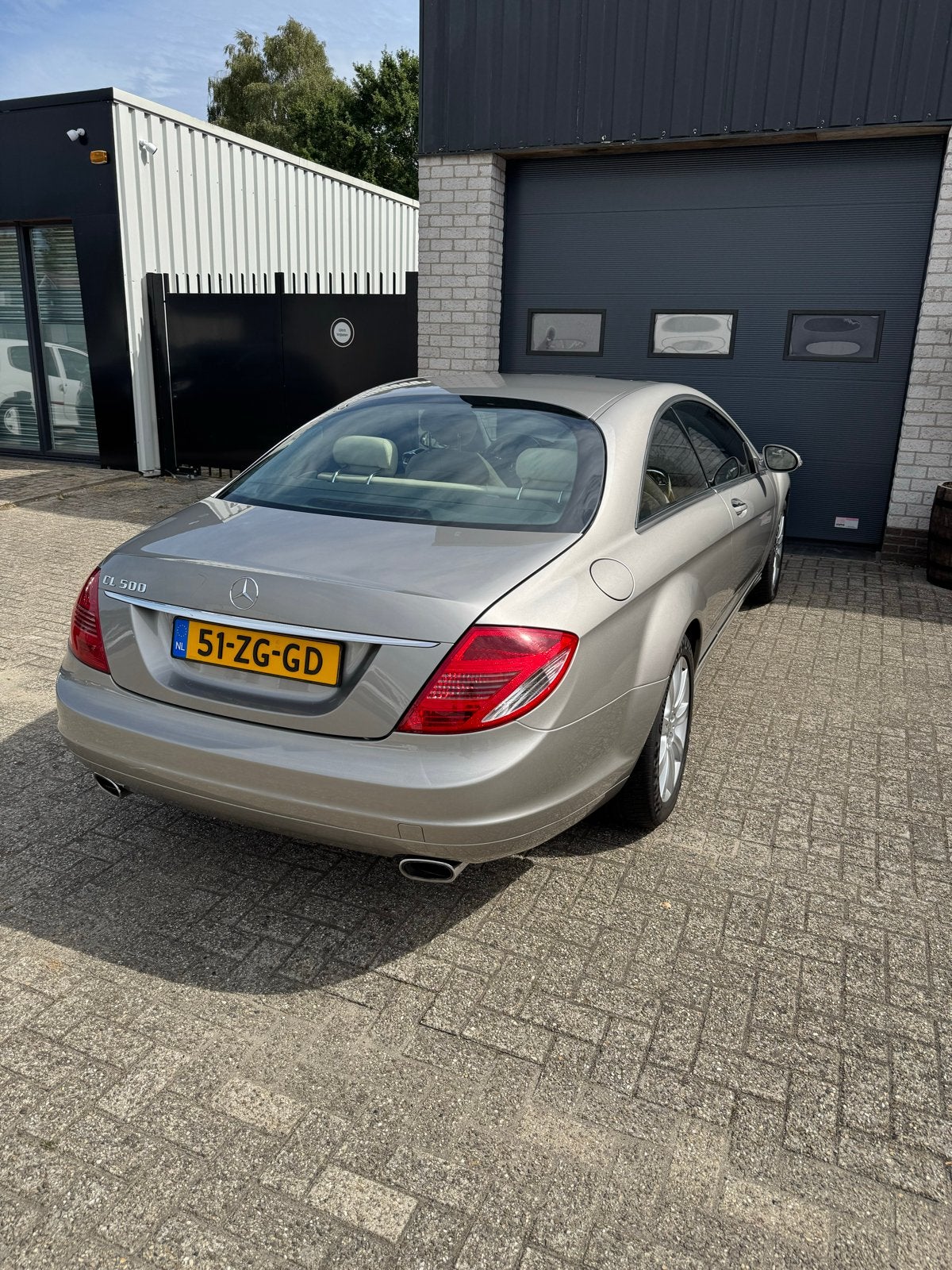 Mercedes-Benz CL 5.5 Cl500 Coupe AUT 2008 Grijs, Automaat, Achterwielaandrijving, 8 cilinders, CL