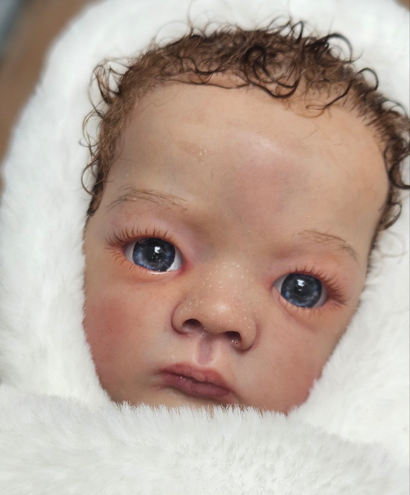 Mooie reborn, Verzamelen, Poppen, Ophalen of Verzenden, Nieuw, Levensecht of Reborn