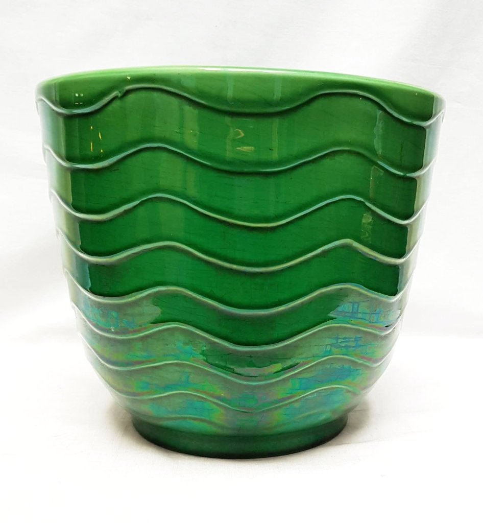 Art Deco cache pot keramiek., Antiek en Kunst, Antiek | Keramiek en Aardewerk, Ophalen of Verzenden