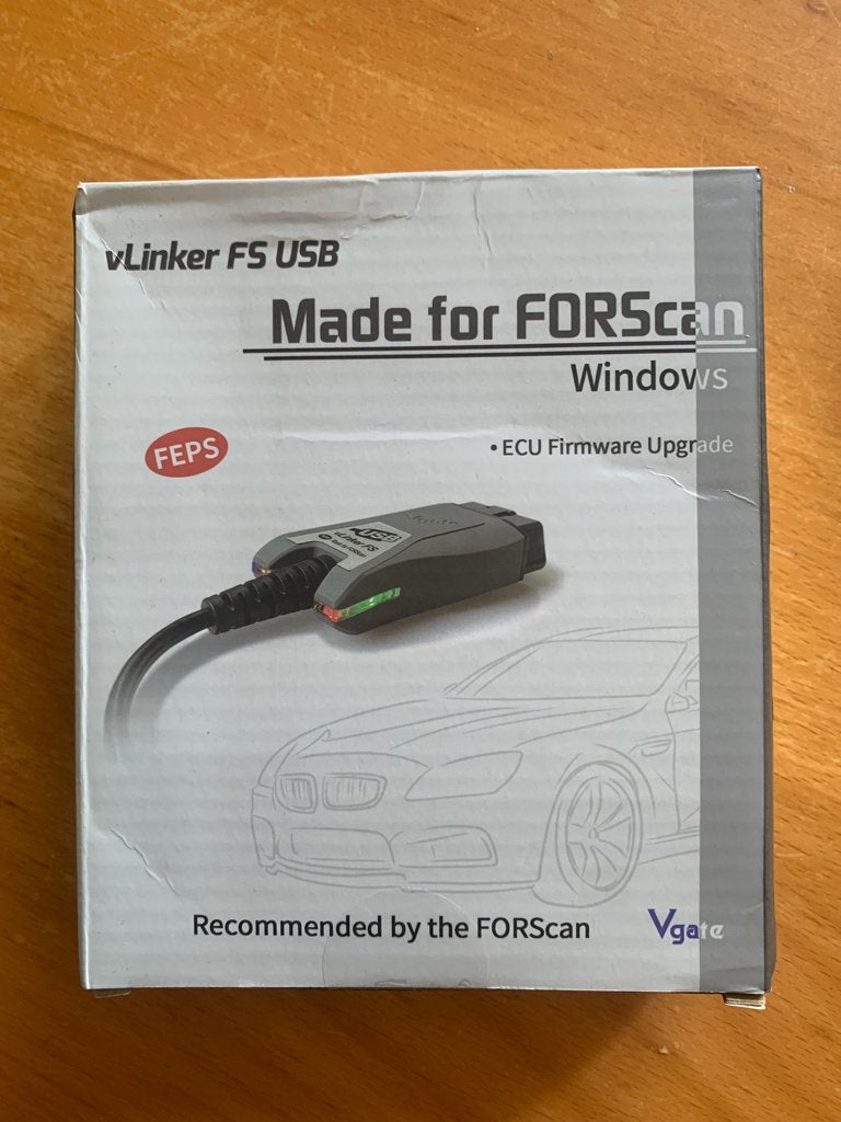 Vgate vLinker FS OBD2 USB-adapter voor for-Scan, Ophalen of Verzenden