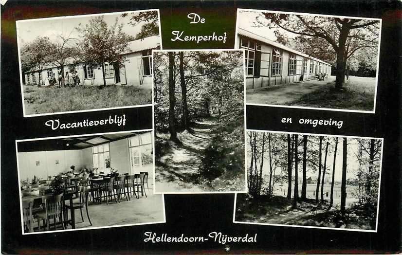 377-165-035 Hellendoorn De Kemperhof, Verzenden, Voor 1920, Overijssel