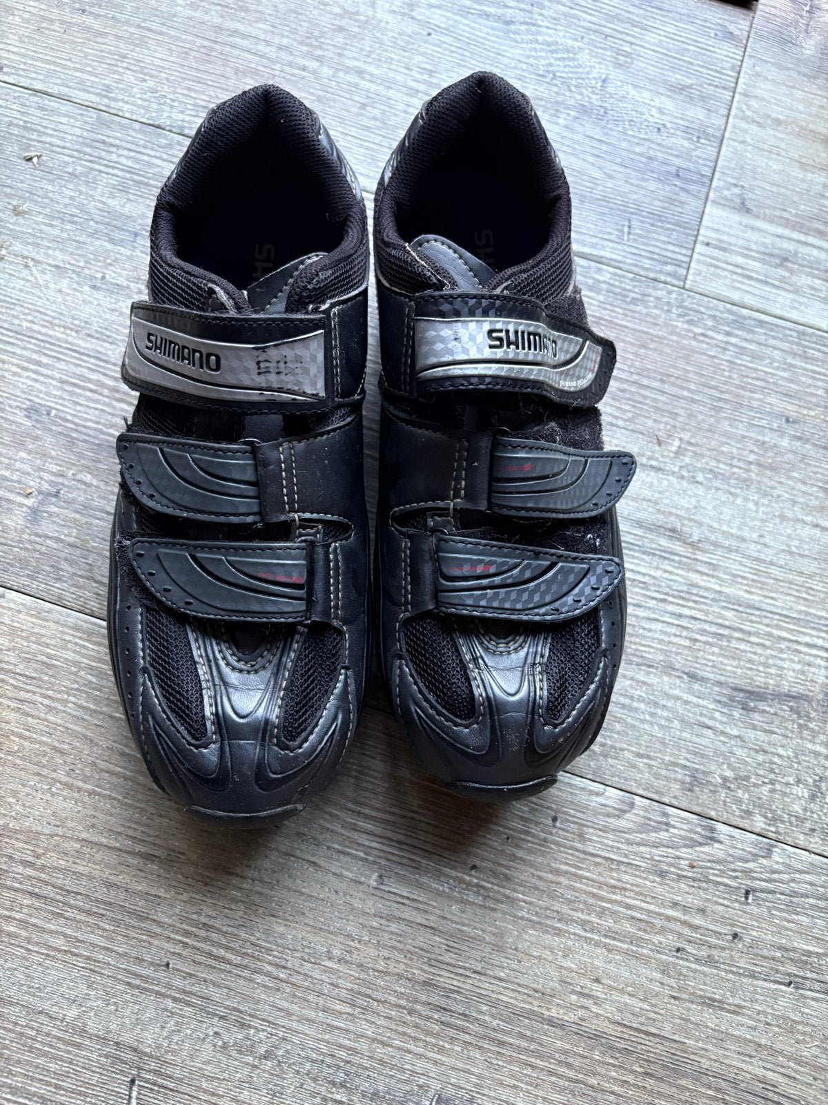 Shimano fietsschoenen maat 40 , vallen klein, mt 38,5. 39, Ophalen of Verzenden, Gebruikt, Kleding