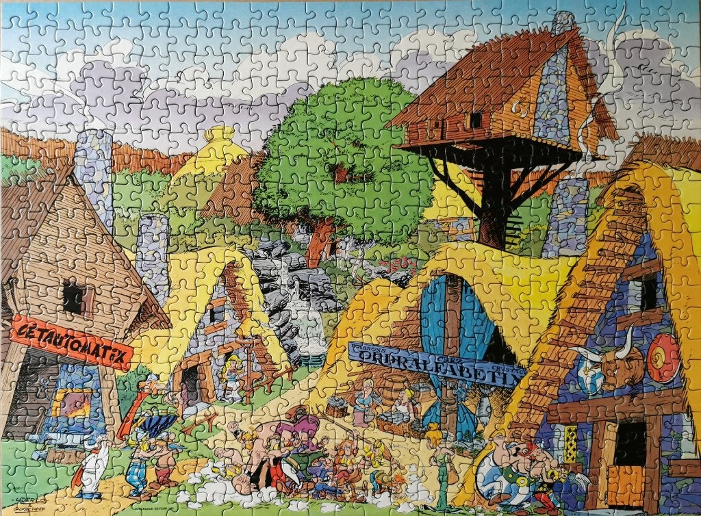 Dargaud puzzle – Asterix – 500 stukjes, Ophalen of Verzenden, 500 t/m 1500 stukjes, Zo goed als nieuw, Legpuzzel