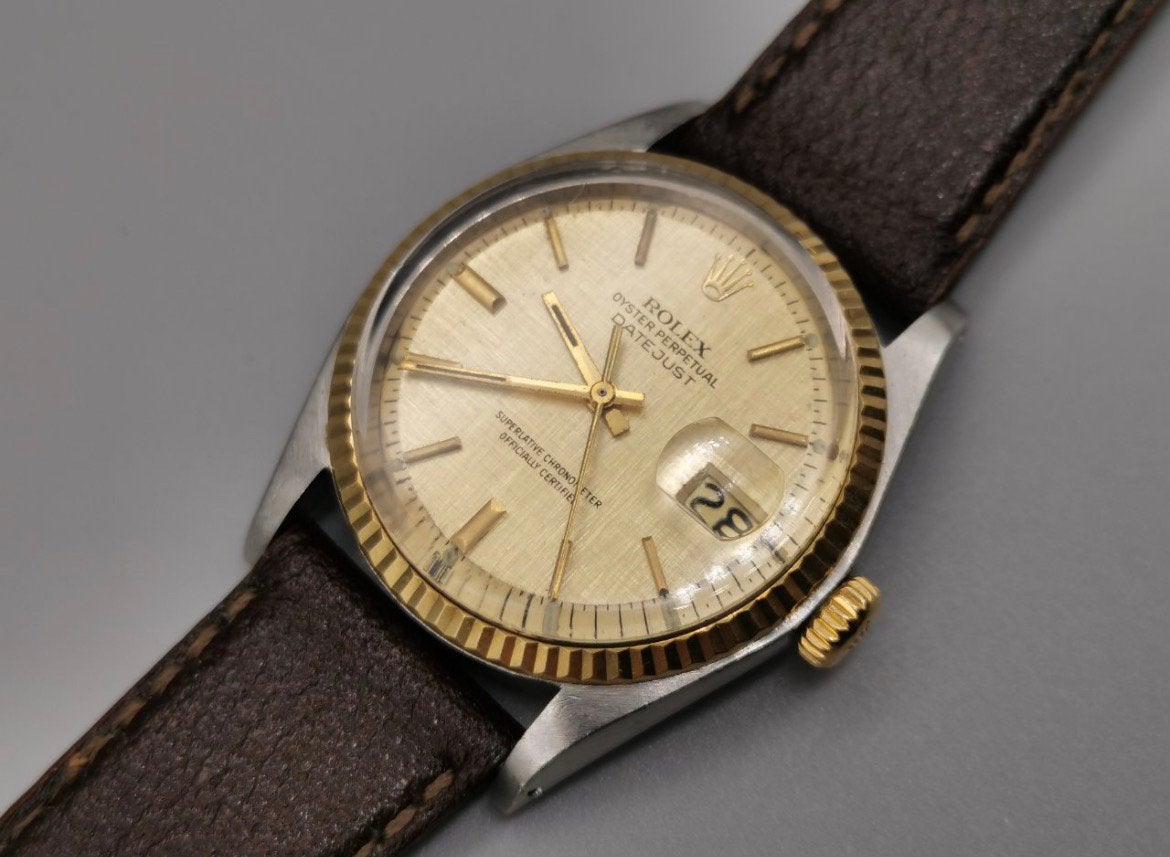 Rolex Datejust 36, Sieraden, Tassen en Uiterlijk, Overige merken, Met bandje, Polshorloge, Goud