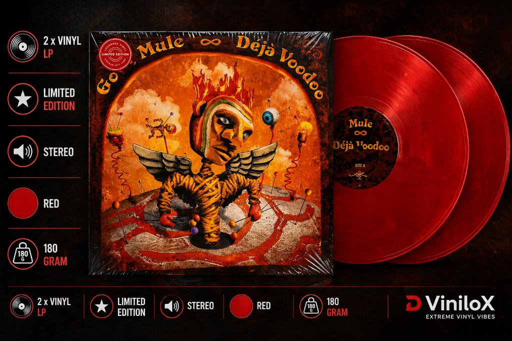 Gov't Mule – Déjà Voodoo 2LP 180 Gram Limited Edition, Ophalen of Verzenden, 12 inch, Nieuw in verpakking, Geseald