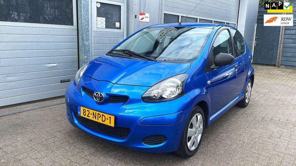 Toyota Aygo 1.0-12V Access 5D 2010-1e eigenaar-Airco-New APK, Voorwielaandrijving, Euro 5, Stof, Gebruikt