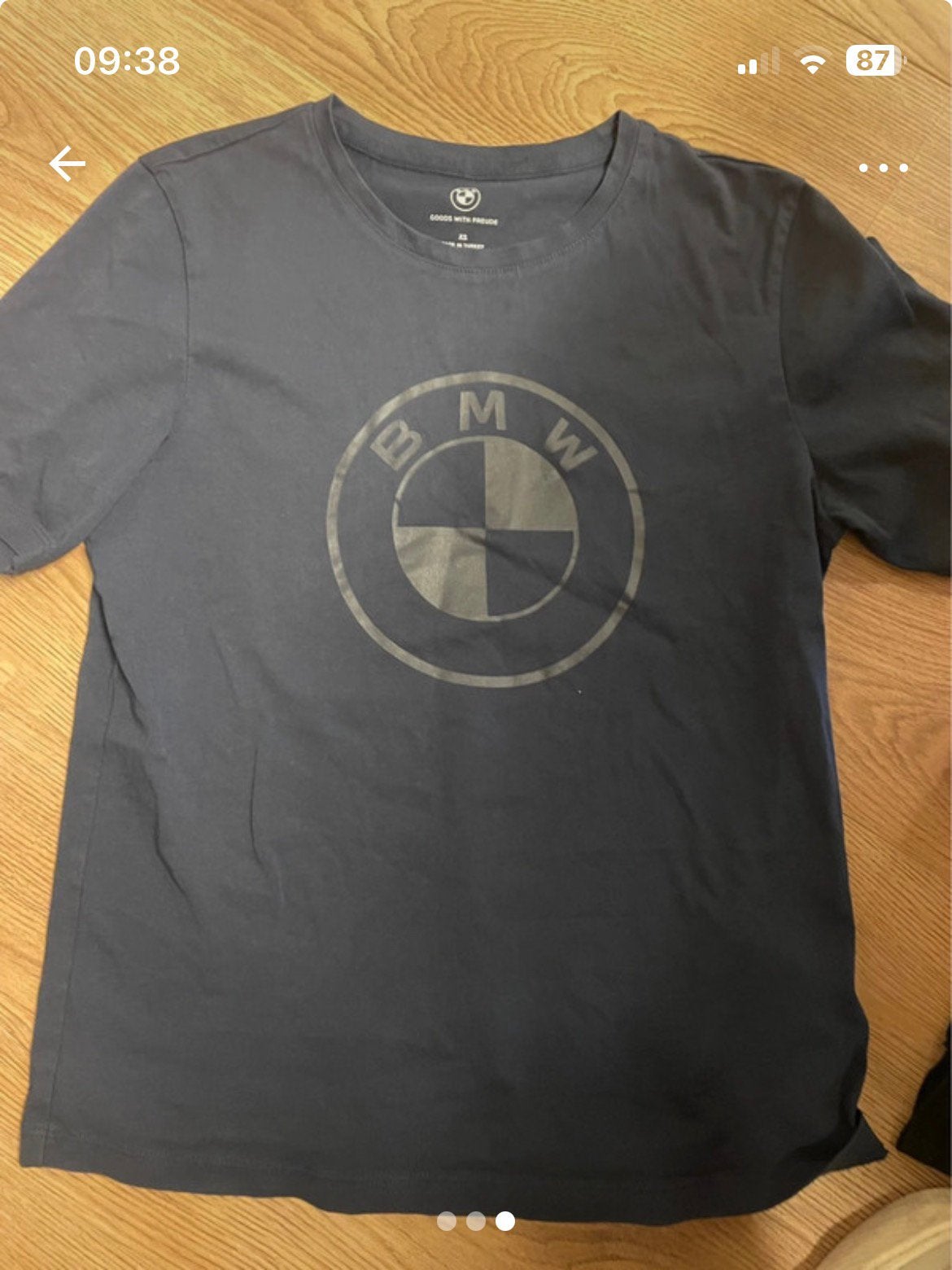 Bmw shirt, Ophalen of Verzenden, Zo goed als nieuw, Maat 46 (S) of kleiner, Blauw