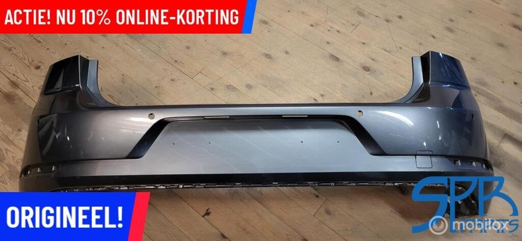 VW GOLF 7 7.5 VII FACELIFT LR7H ACHTERBUMPER 6x PDC BUMPER, Auto-onderdelen, Verlichting, Volkswagen, Gebruikt, Ophalen of Verzenden