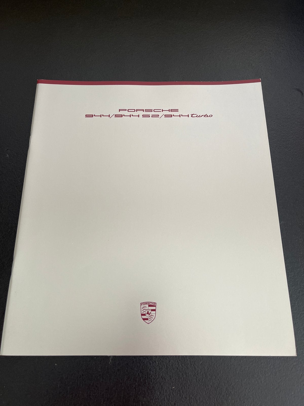 Porsche 944 Folder 1989 USA, Ophalen of Verzenden, Gelezen, Porsche