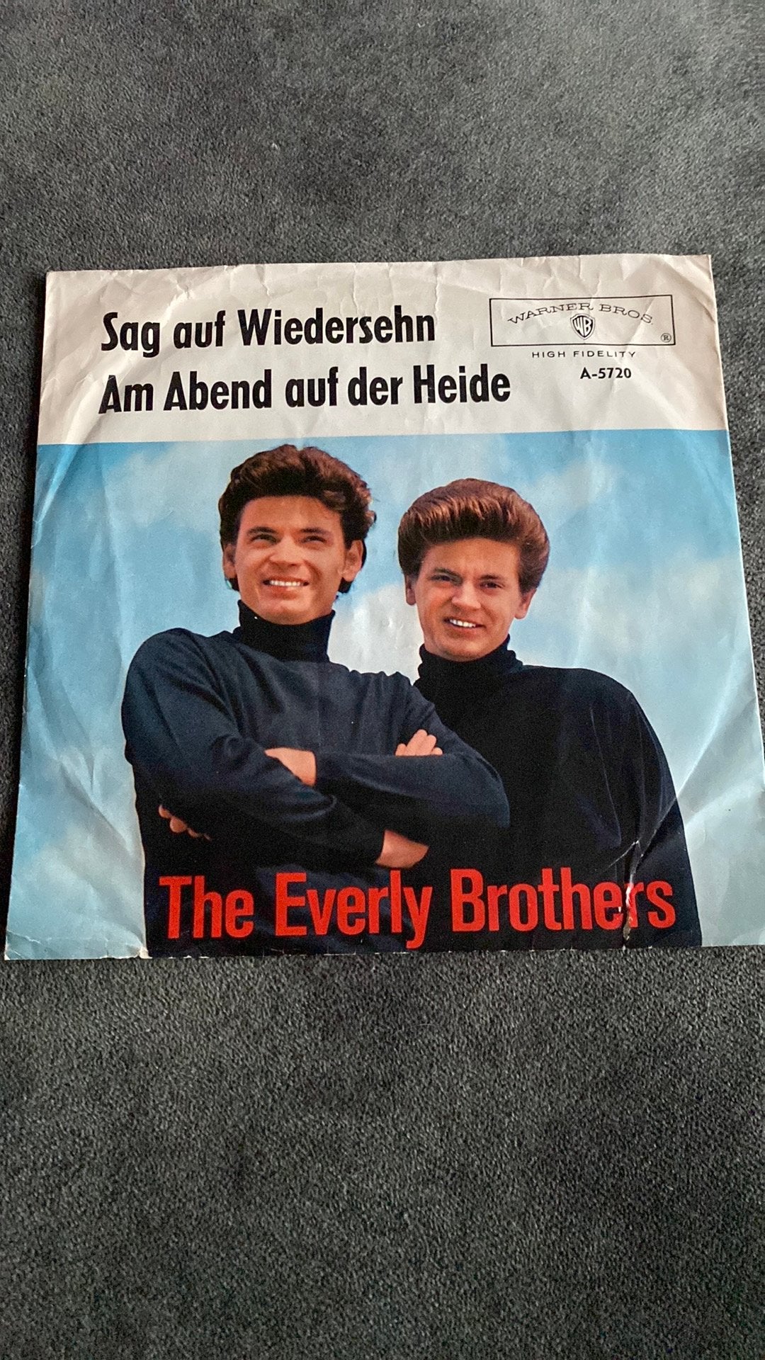 Vinyl single the Everly Brothers - Sag auf wiedersehn, Ophalen of Verzenden, Zo goed als nieuw, Pop