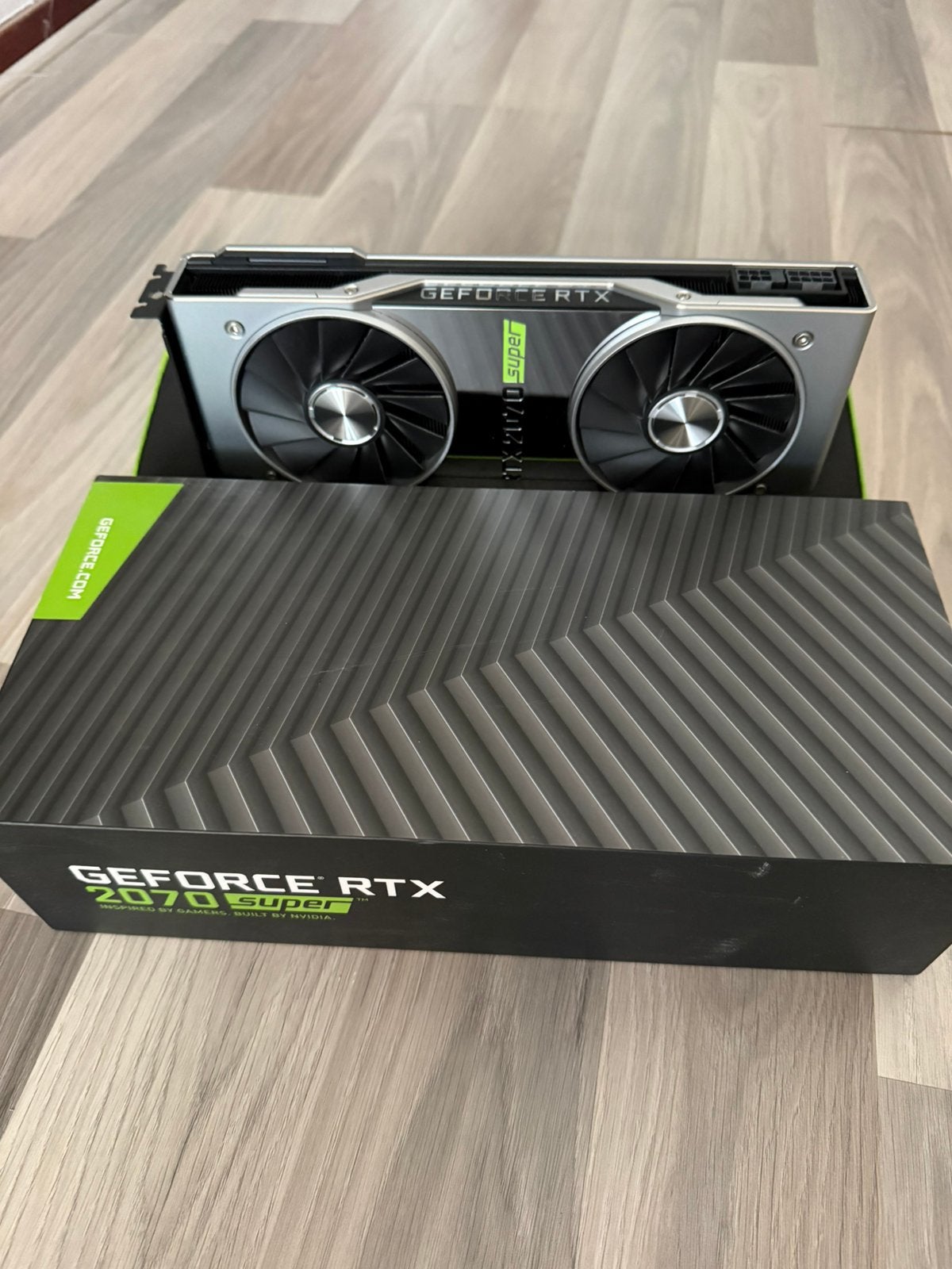 RTX 2070 Super Founders Edition, Computers en Software, Videokaarten, Ophalen of Verzenden, Zo goed als nieuw, GDDR6, PCI-Express 3