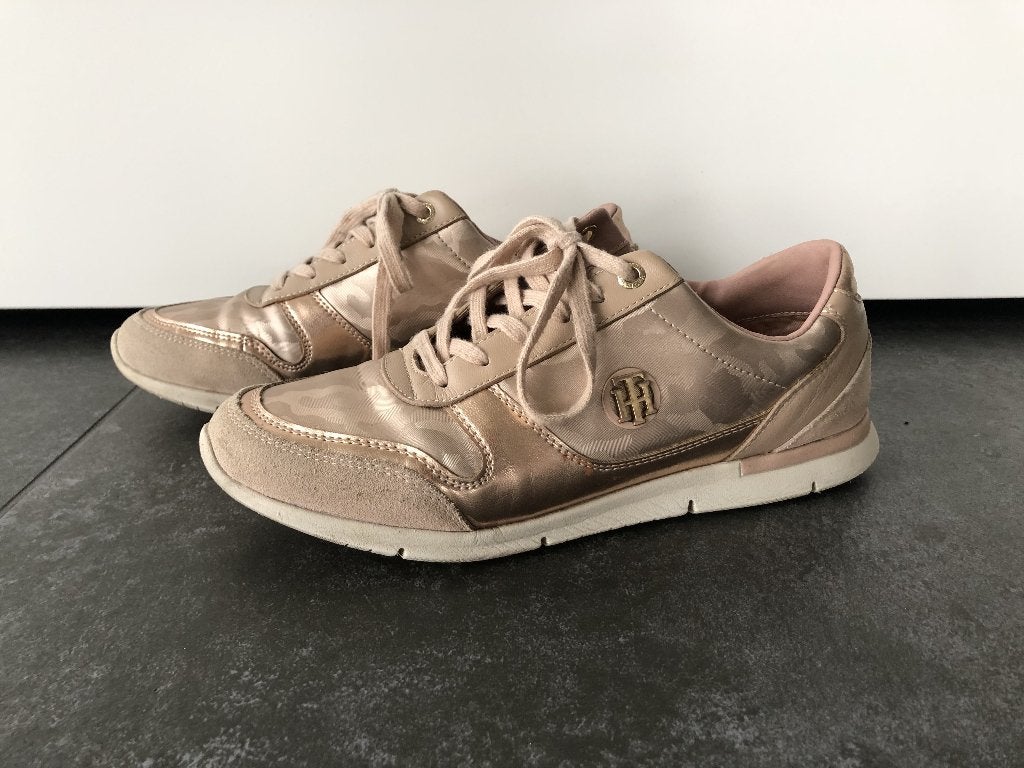 TOMMY HILFIGER, maat 39, Verzenden, Sneakers of Gympen, Roze, Gedragen