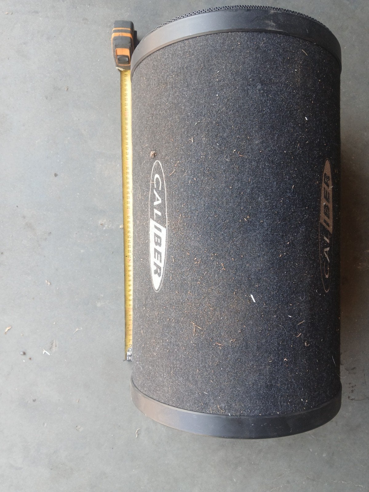 subwoofer + versterker, Auto diversen, Autospeakers, Ophalen, Gebruikt