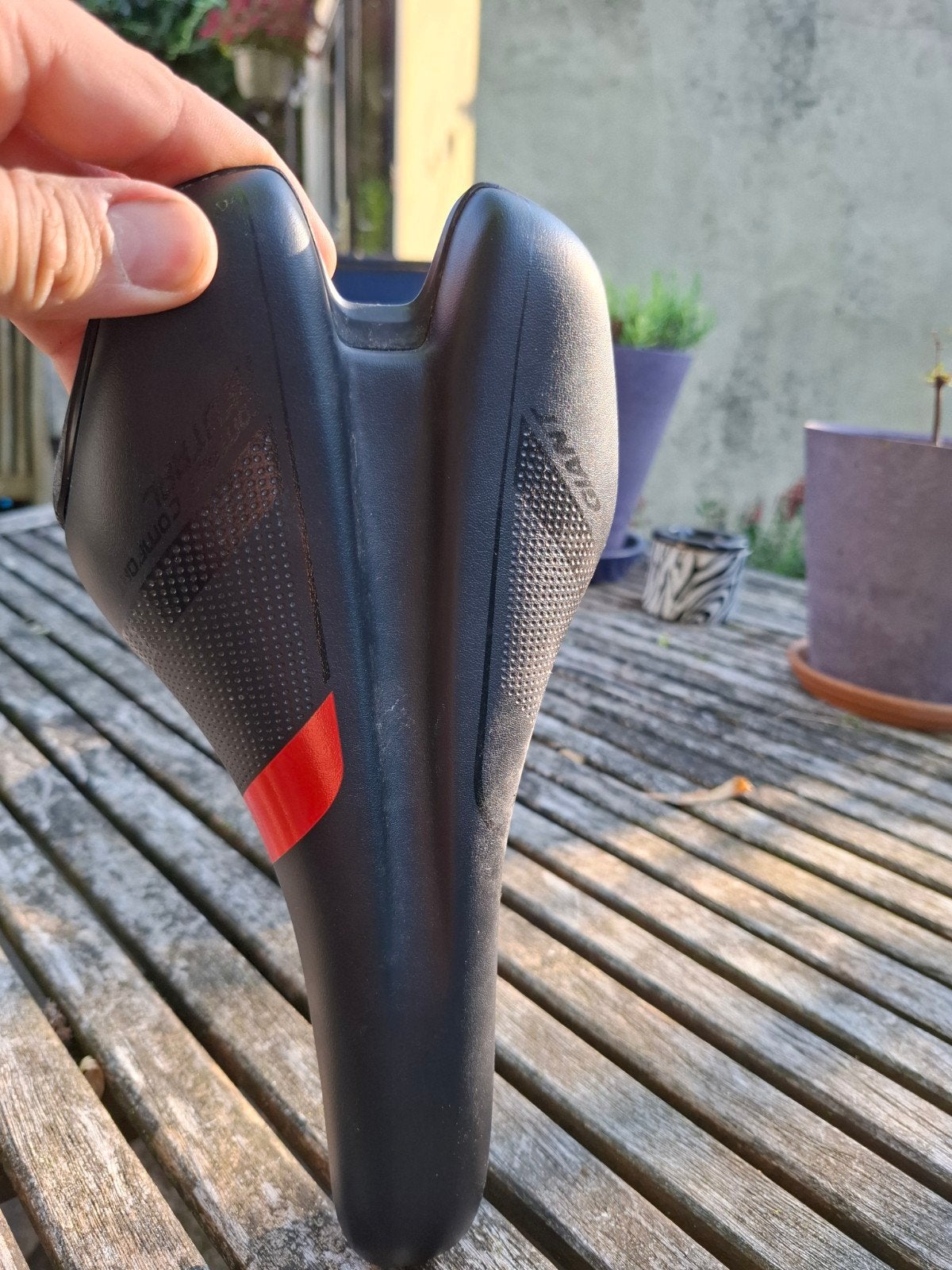 Giant Contact Comfort Zadel - Zo goed als nieuw, Fietsen en Brommers, Ophalen, Giant, Zo goed als nieuw, Zadel