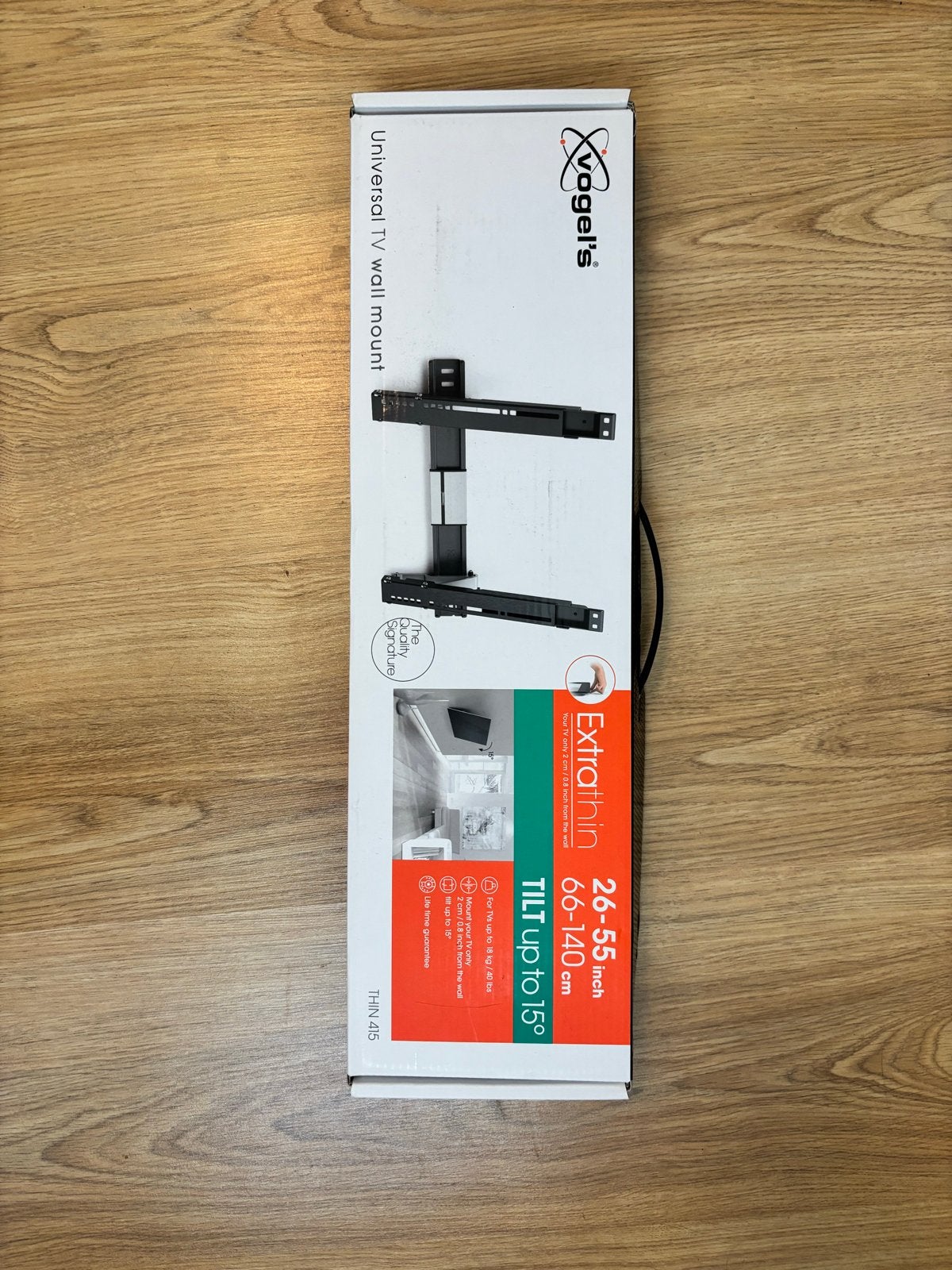 Vogel's THN 415 ExtraThin TV Muurbeugel 26-55 inch, Ophalen of Verzenden, Nieuw
