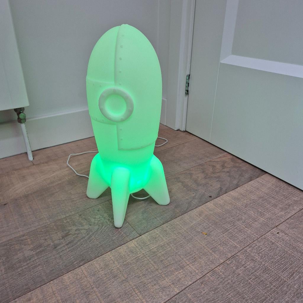 Rocketlamp, Ophalen of Verzenden, Zo goed als nieuw, Kunststof, Minder dan 50 cm