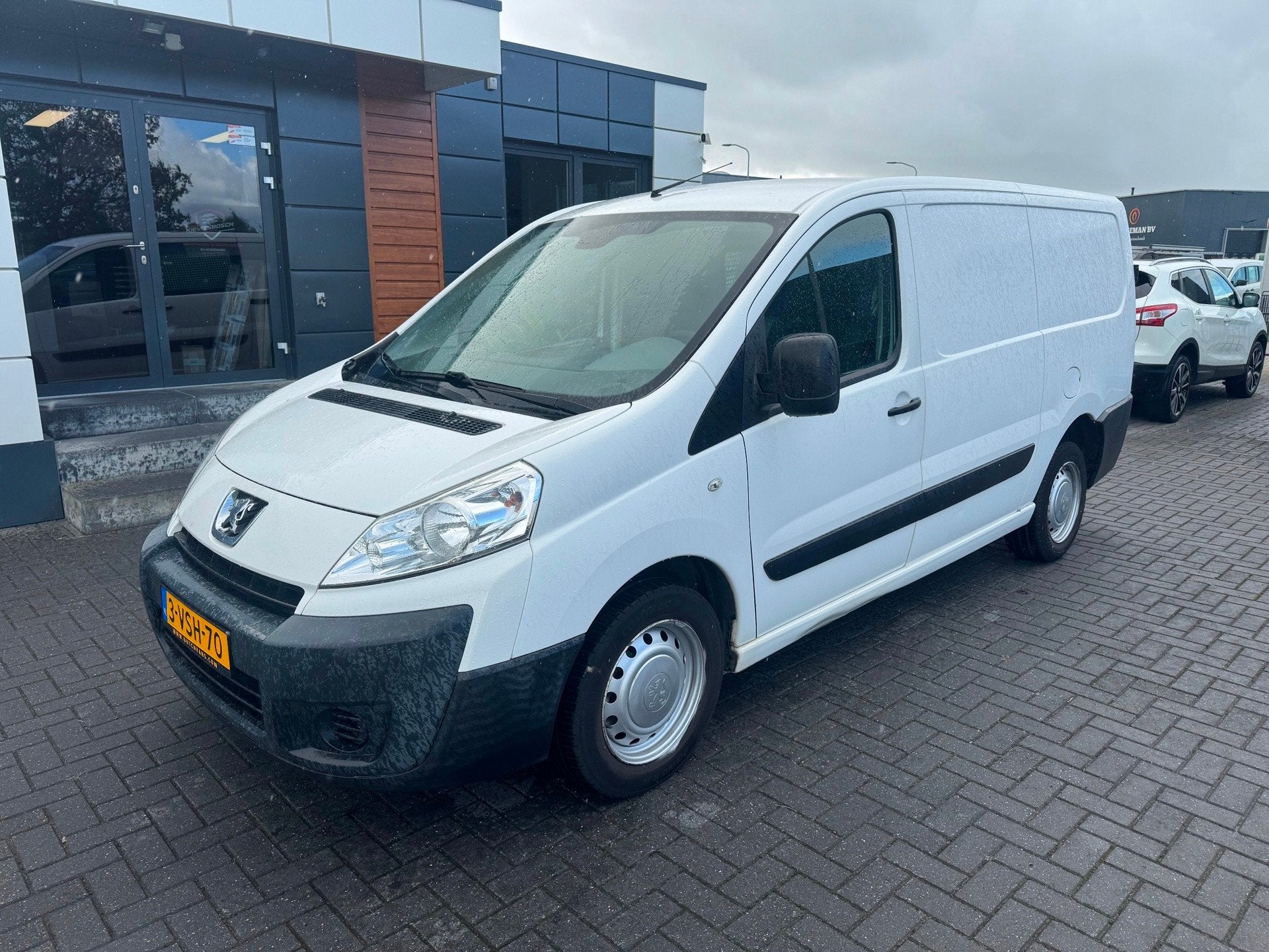 Peugeot Expert 229 2.0 HDI L2 airco 2012 6 bak, Auto's, Voorwielaandrijving, Euro 5, Gebruikt, Zwart