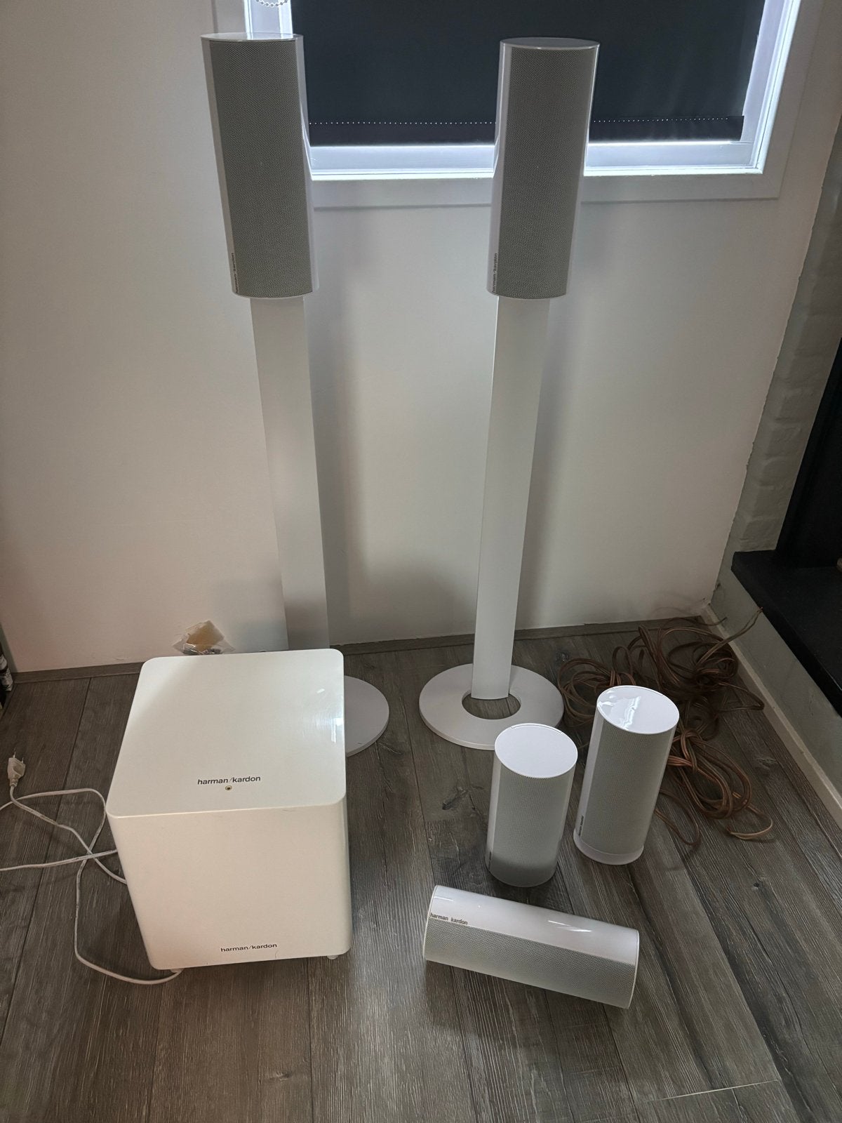 Harman Kardon HKTS 200 SUB 5.1 Speakerset met subwoofer, Gebruikt, Speakerset, Geschikt voor surround/home cinema, Harman Kardon