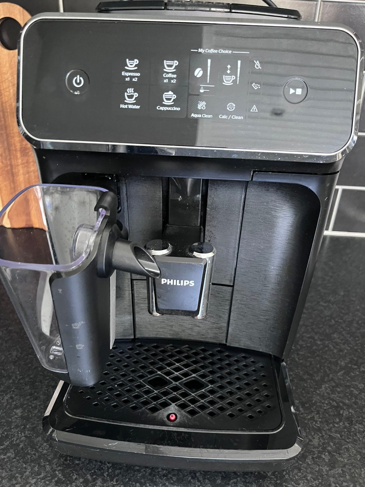 Philips koffiebonen machine, Witgoed en Apparatuur, Ophalen, Afneembaar waterreservoir, Gebruikt, Koffiebonen