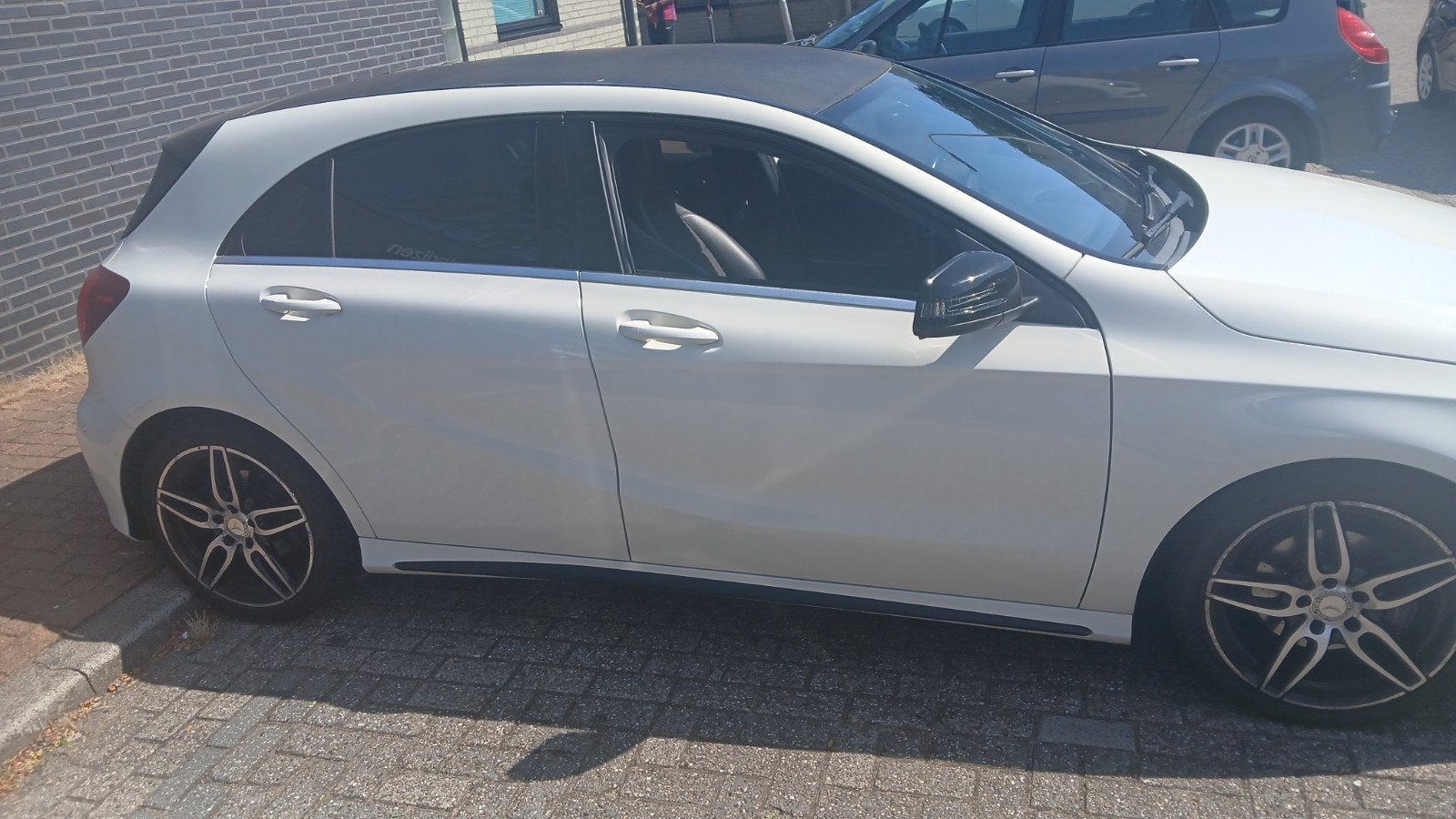 Mercedes-Benz A-Klasse 1.6 A180 Blue EFF AUT 2016 Wit, Auto's, Automaat, Achterwielaandrijving, 1295 kg, 4 cilinders