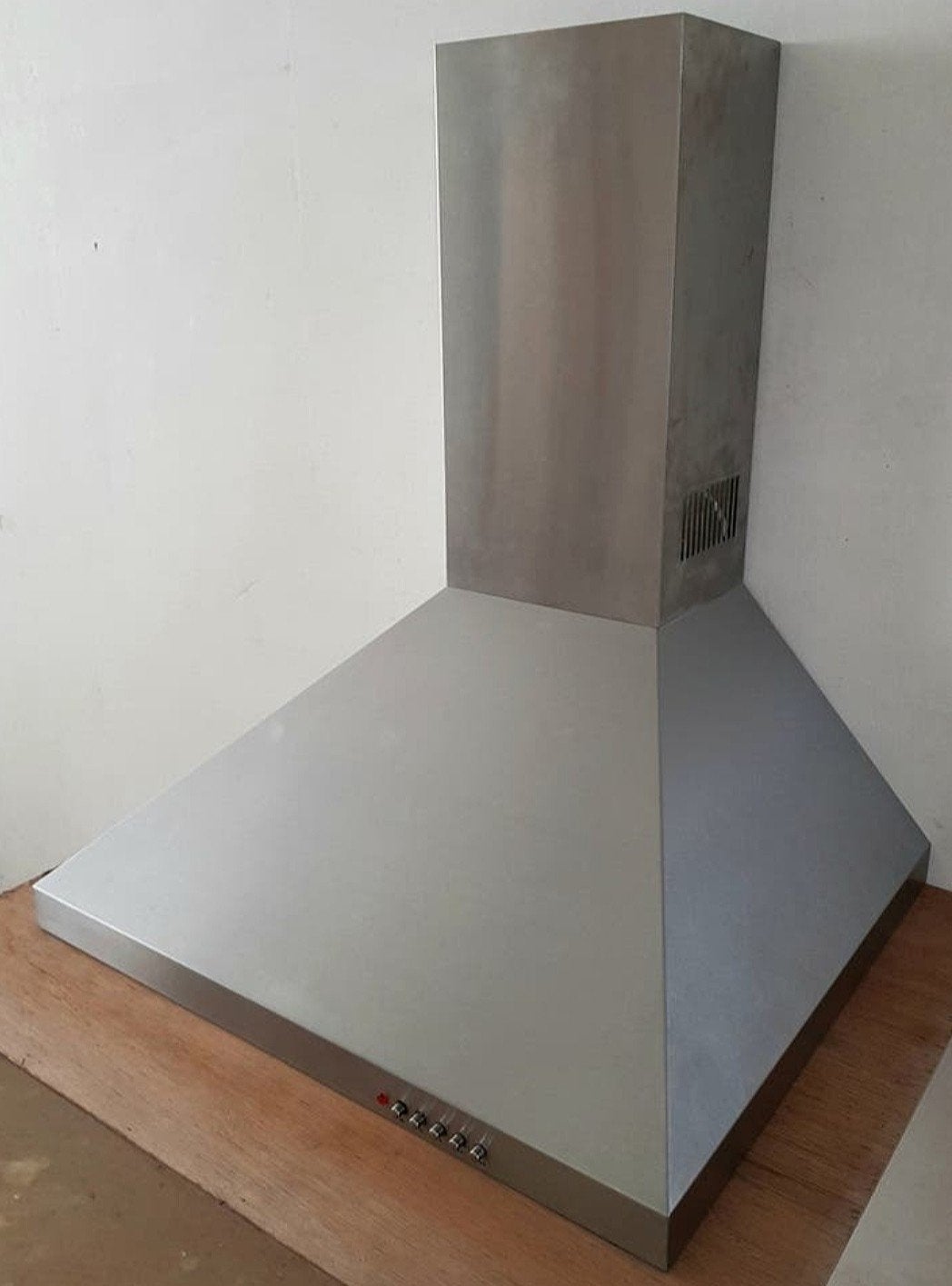 Keuken afzuiger afzuigkap wandschouwkap rvs 60cm, Ophalen, Zo goed als nieuw, Vrijstaand, Wandschouwkap