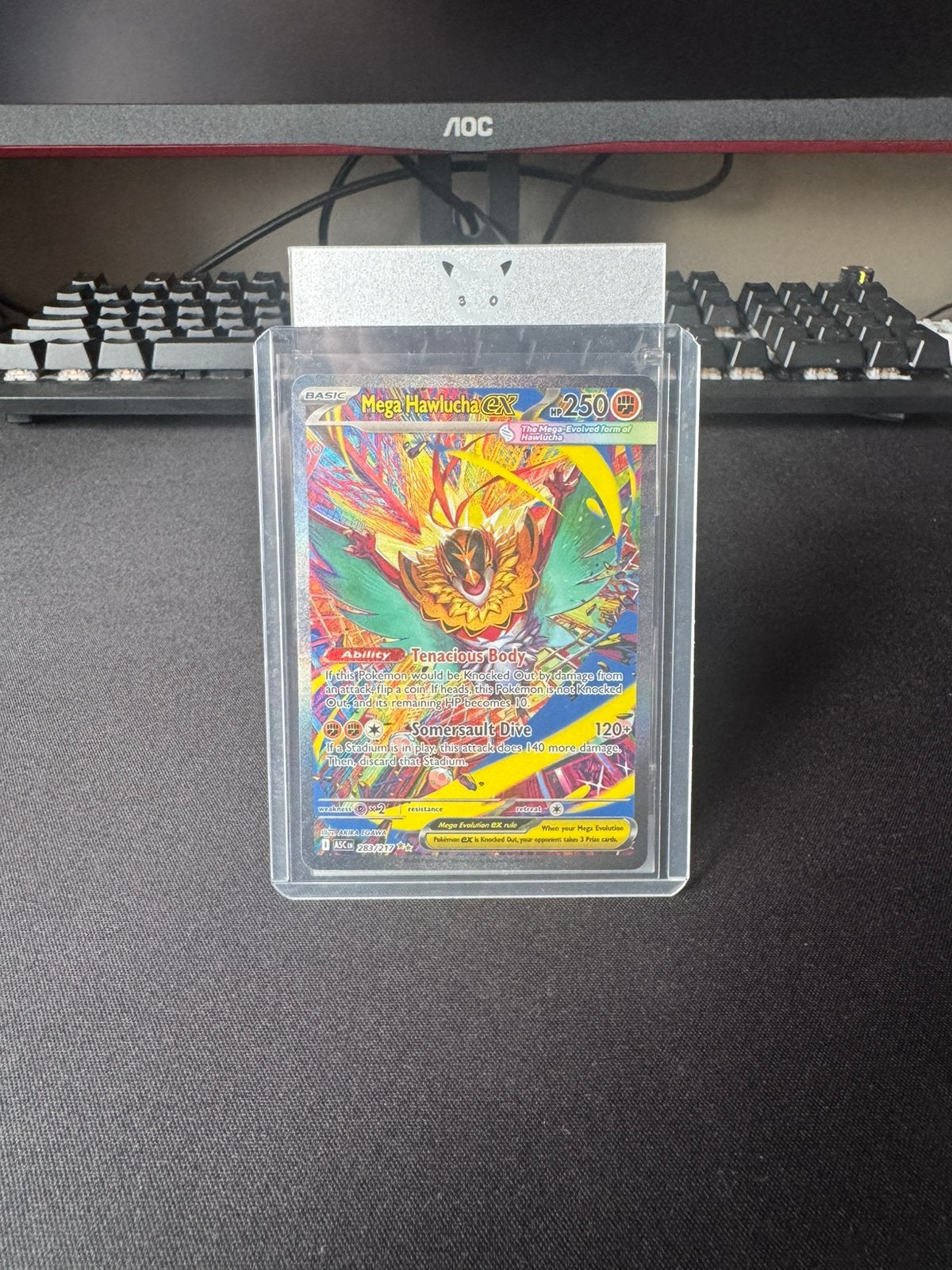Mega hawlucha ex asc 283/217, Ophalen of Verzenden, Zo goed als nieuw
