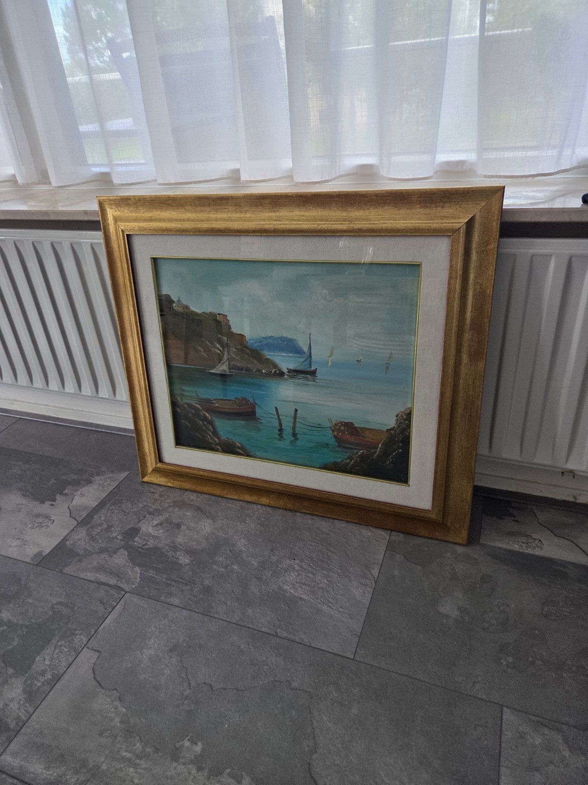 schilderij Sardinie, Ophalen, Klassiek, Landschap, Doek