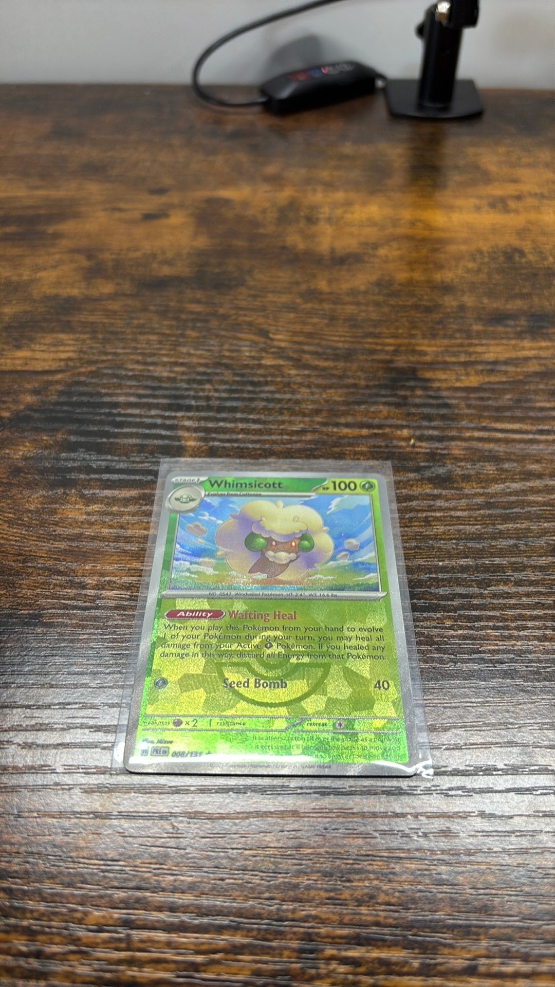 Whimsicott POKEBALL (008/131) Prismatic Evolutions, Ophalen of Verzenden, Zo goed als nieuw