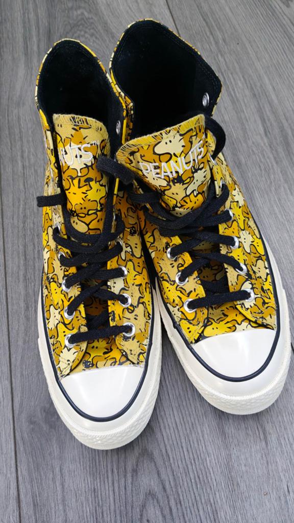 Converse x Peanuts Chuck 70 High Top Snoopy Woodstock mt 43, Overige kleuren, Nieuw, Ophalen of Verzenden, Sneakers of Gympen