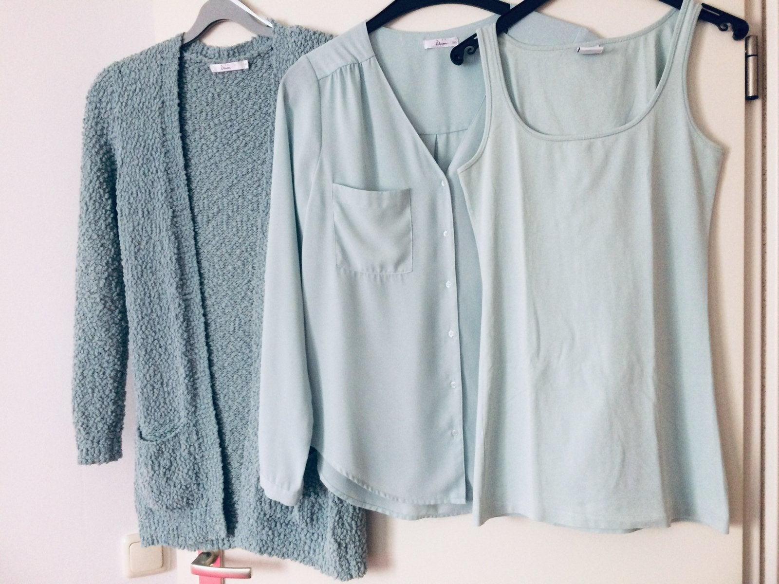 Vest, blouse en longsleeve maat S 36/38 Miss Etam, Kleding | Dames, Ophalen of Verzenden, Gedragen, Maat 36 (S)