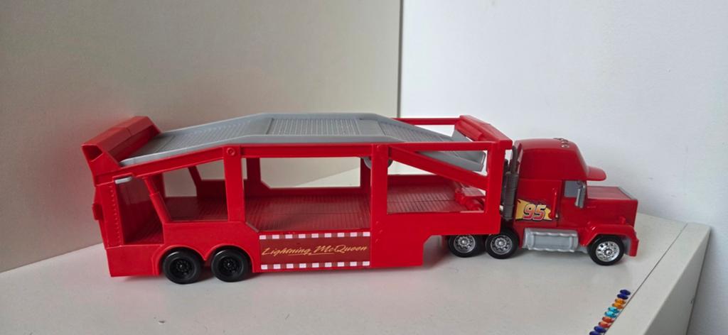 Mac truck vrachtwagen  Bliksem McQueen v-tech Disney pixar, Ophalen of Verzenden, Zo goed als nieuw