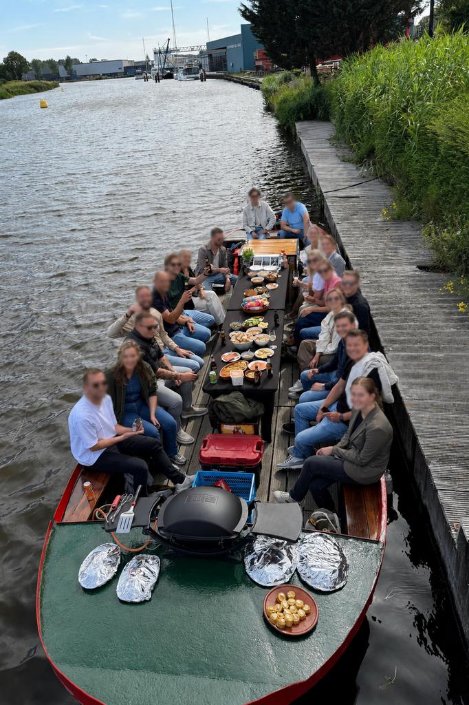BBQ Boot / Borrel Boot Alkmaar Bedrijfsuitje & Vrijgezellen, Met schipper, Party- of Rondvaartboot
