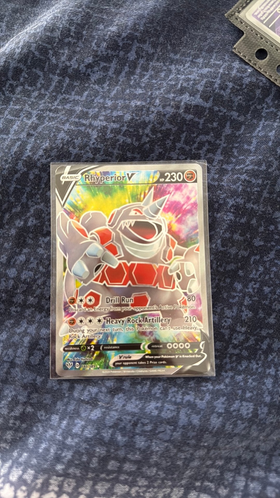 Rhyperior V Darkness Ablaze 181/189, Ophalen of Verzenden, Zo goed als nieuw