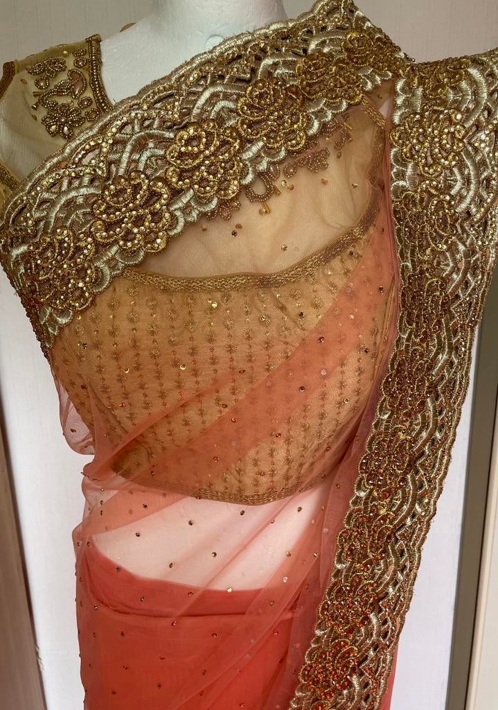 SARI : Indiase klederdracht voor vrouwen, Kleding | Dames, Gelegenheidskleding, Nieuw, Overige typen, Maat 38/40 (M), Ophalen of Verzenden