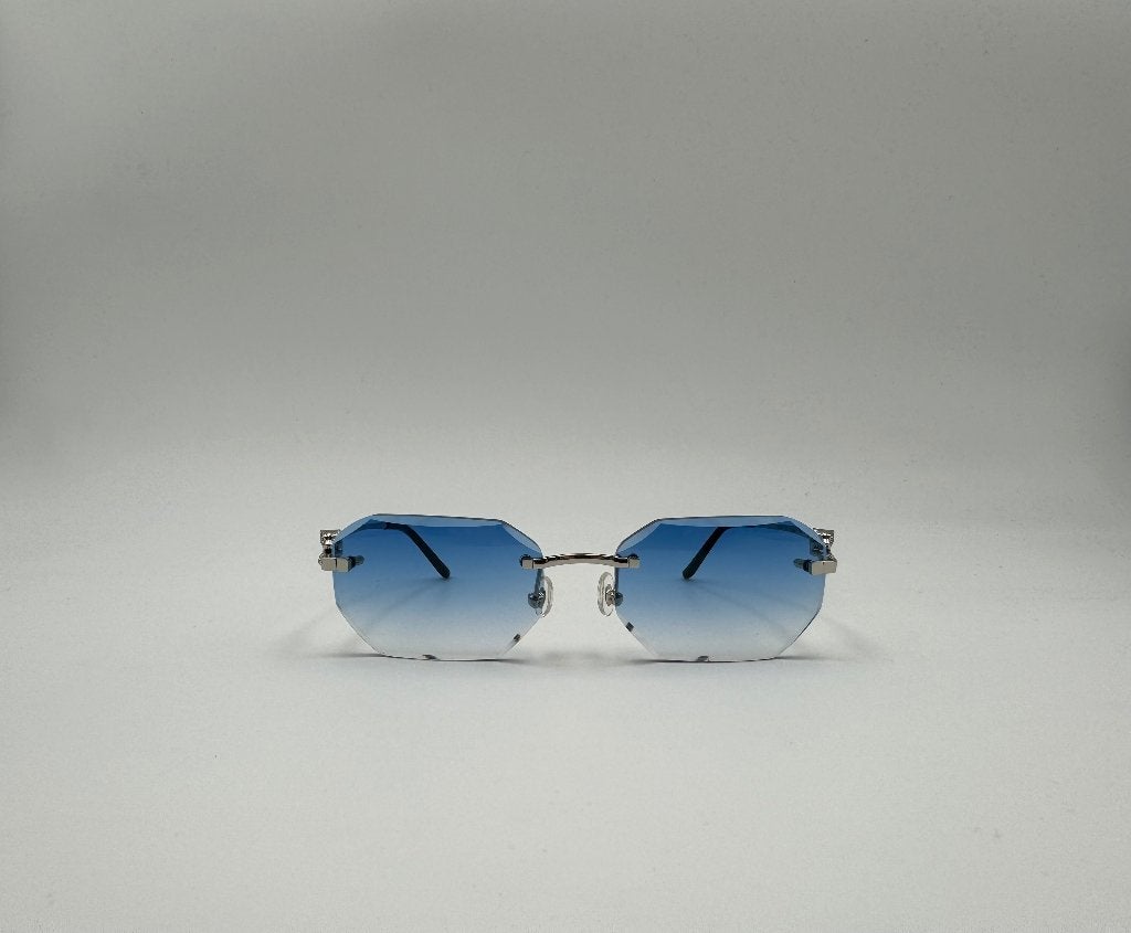 Cartier panter 3d bril blauw, Overige merken, Blauw, Nieuw, Ophalen of Verzenden