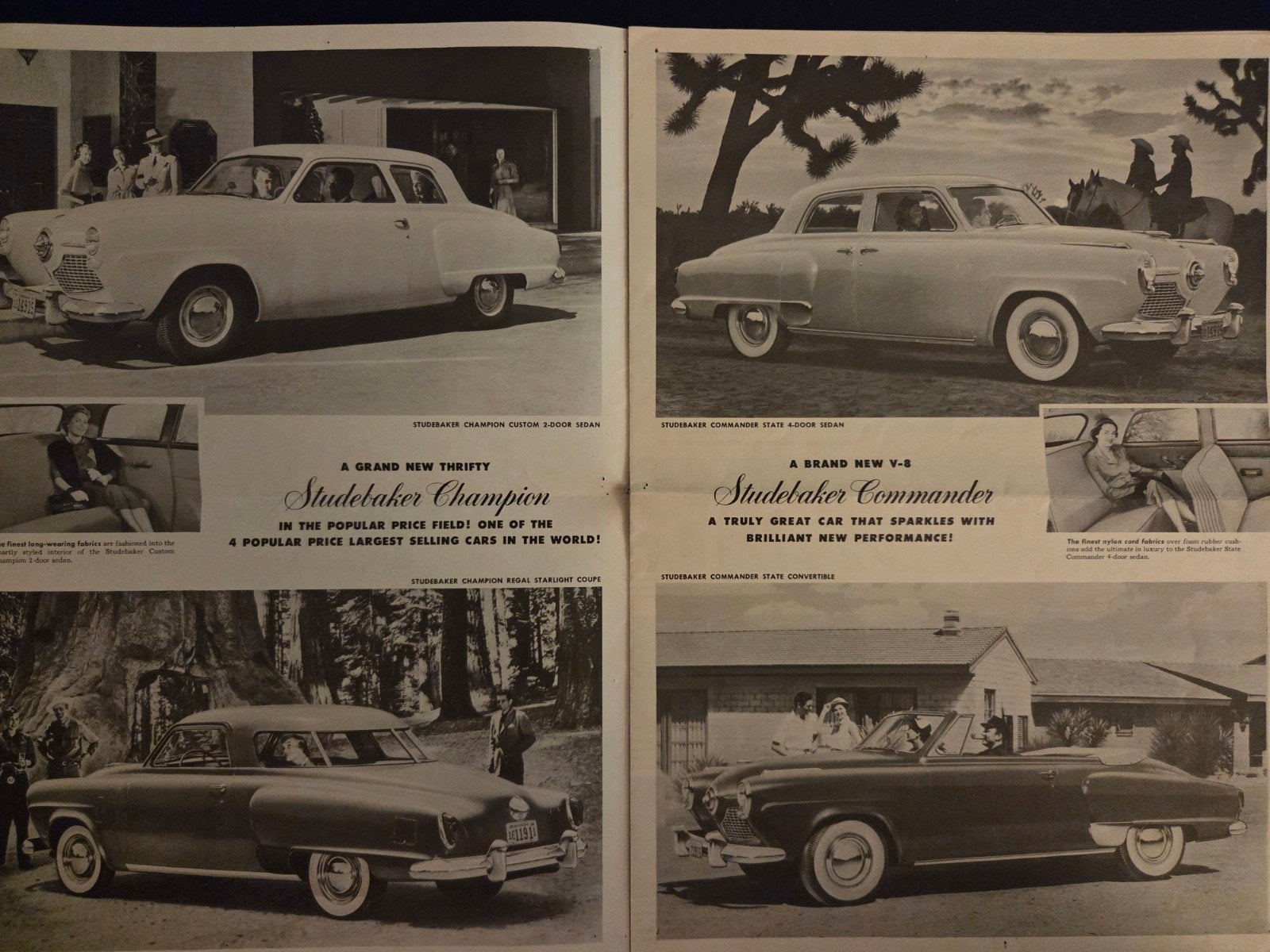 Brochure Studebaker 1951 USA, Ophalen of Verzenden, Zo goed als nieuw, Overige merken