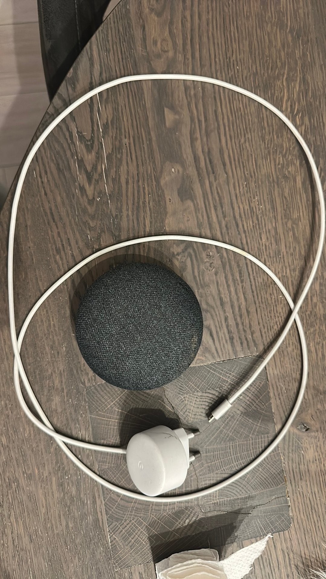 Google home mini, Ophalen, Inclusief oplader, Minder dan 60 watt, Boekenplank luidspreker