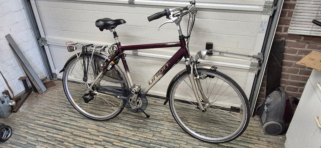 Union herenfiets, Gebruikt, Velgrem, Versnellingen, 57 tot 61 cm